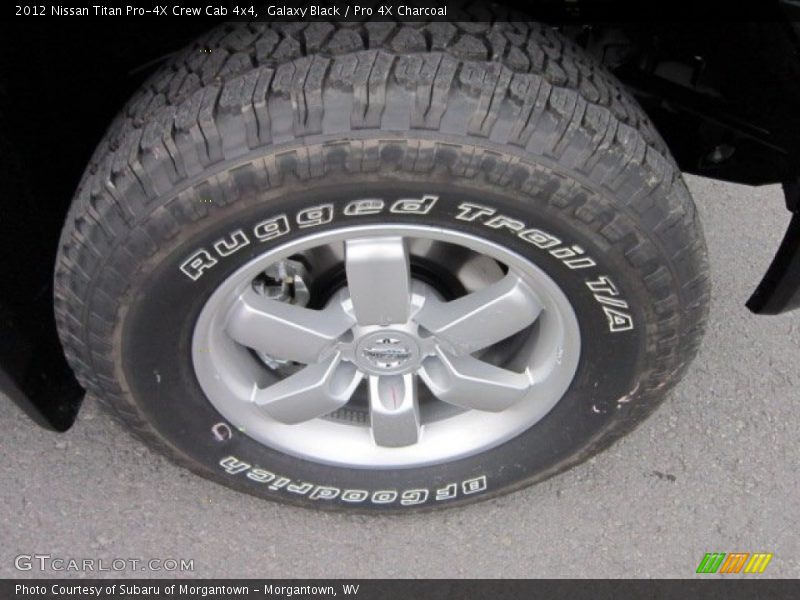  2012 Titan Pro-4X Crew Cab 4x4 Wheel