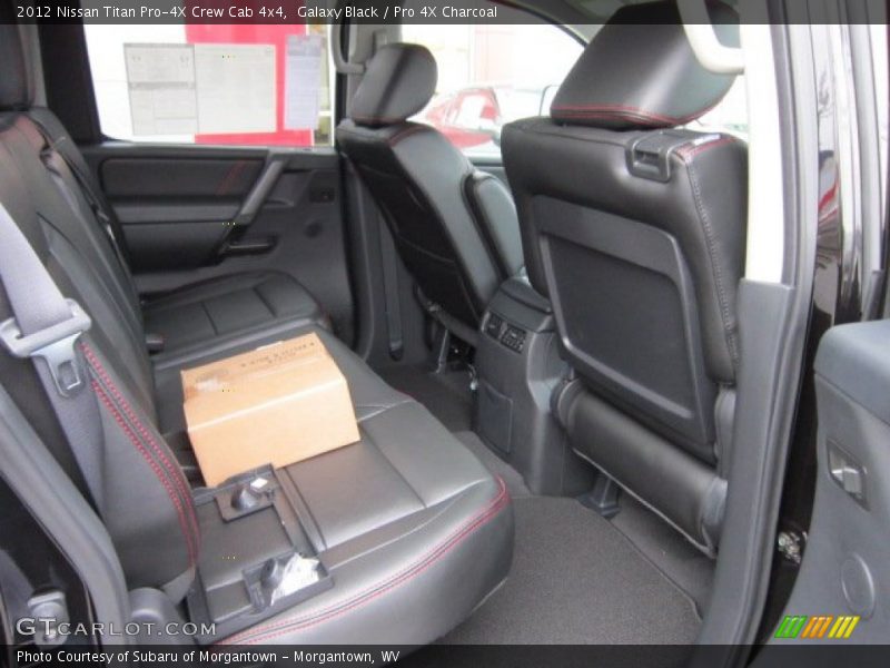 Galaxy Black / Pro 4X Charcoal 2012 Nissan Titan Pro-4X Crew Cab 4x4