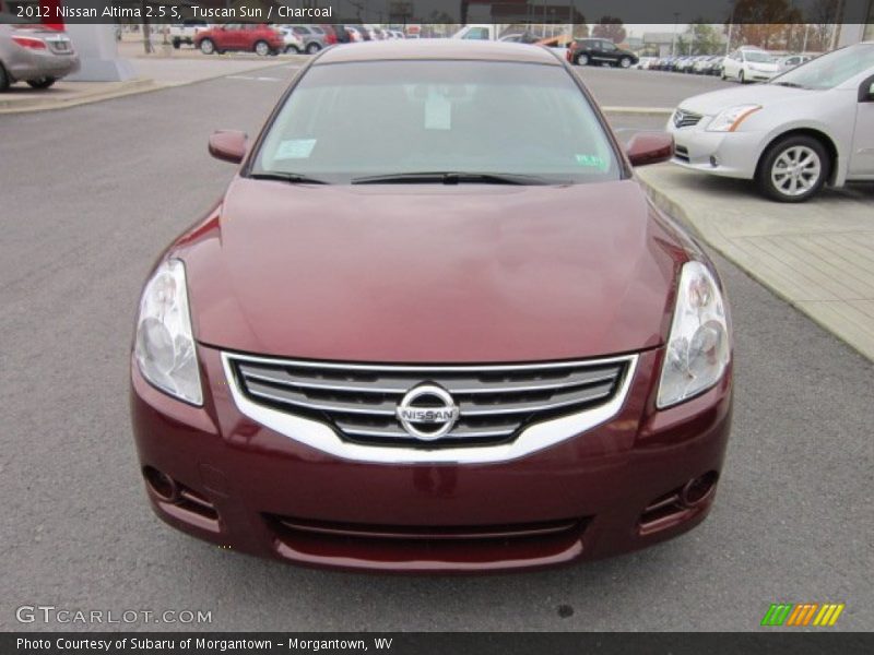 Tuscan Sun / Charcoal 2012 Nissan Altima 2.5 S