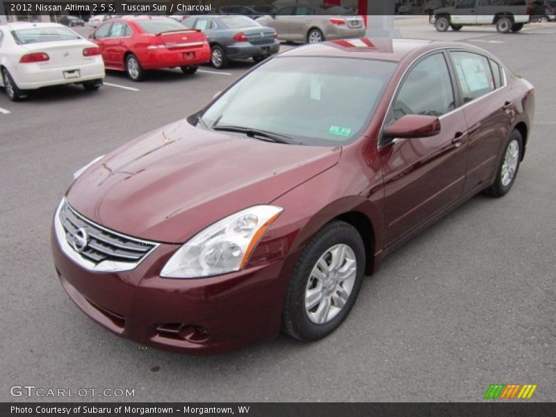 Tuscan Sun / Charcoal 2012 Nissan Altima 2.5 S