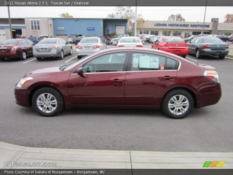 Tuscan Sun / Charcoal 2012 Nissan Altima 2.5 S