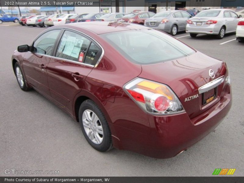 Tuscan Sun / Charcoal 2012 Nissan Altima 2.5 S