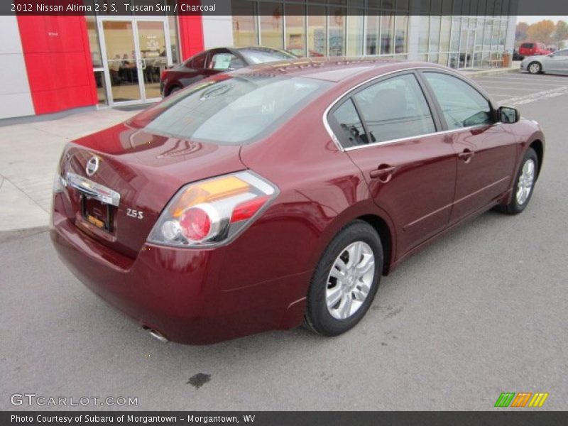 Tuscan Sun / Charcoal 2012 Nissan Altima 2.5 S