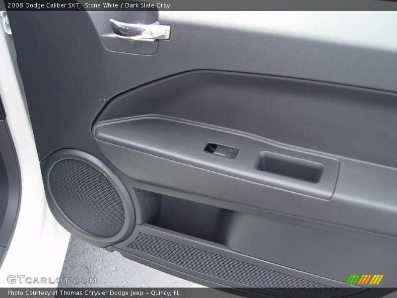 Stone White / Dark Slate Gray 2008 Dodge Caliber SXT