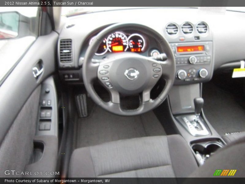 Tuscan Sun / Charcoal 2012 Nissan Altima 2.5 S