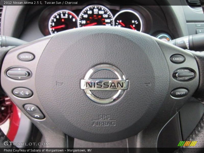 Tuscan Sun / Charcoal 2012 Nissan Altima 2.5 S