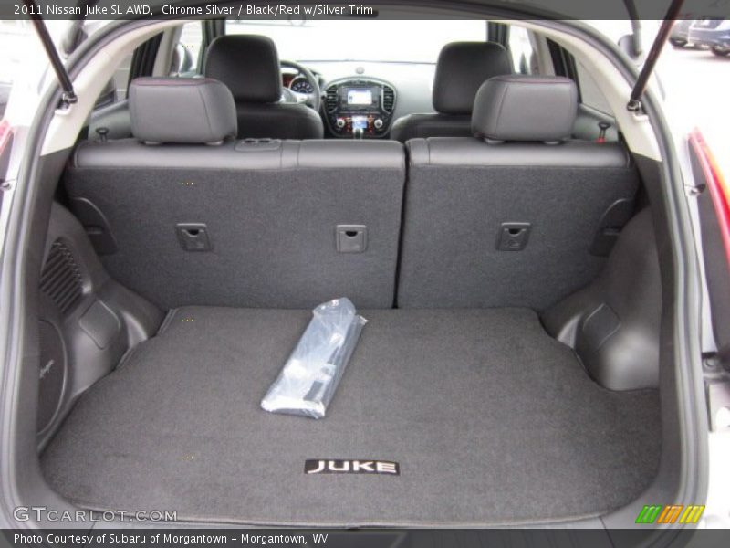 Chrome Silver / Black/Red w/Silver Trim 2011 Nissan Juke SL AWD