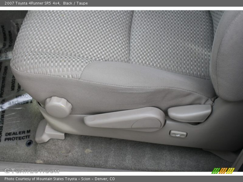 Black / Taupe 2007 Toyota 4Runner SR5 4x4