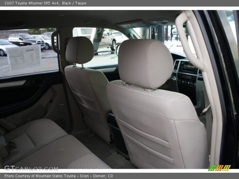 Black / Taupe 2007 Toyota 4Runner SR5 4x4