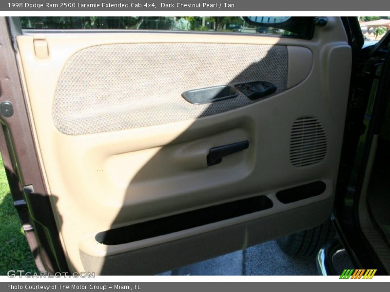 Dark Chestnut Pearl / Tan 1998 Dodge Ram 2500 Laramie Extended Cab 4x4
