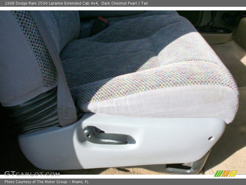 Dark Chestnut Pearl / Tan 1998 Dodge Ram 2500 Laramie Extended Cab 4x4