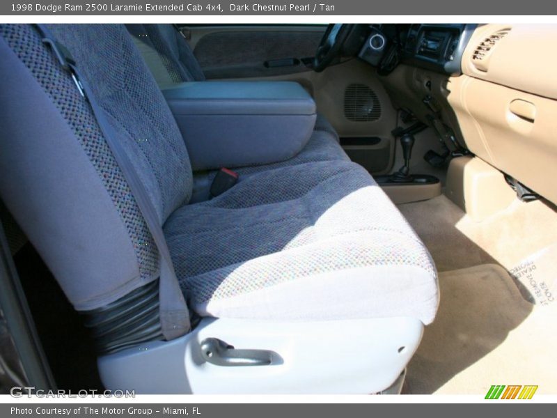 Dark Chestnut Pearl / Tan 1998 Dodge Ram 2500 Laramie Extended Cab 4x4
