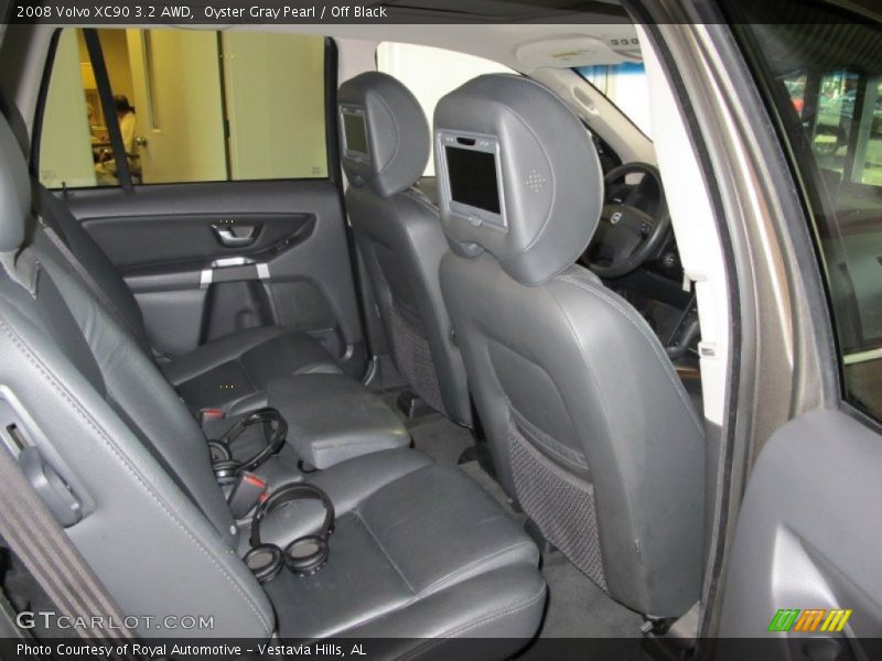 Oyster Gray Pearl / Off Black 2008 Volvo XC90 3.2 AWD