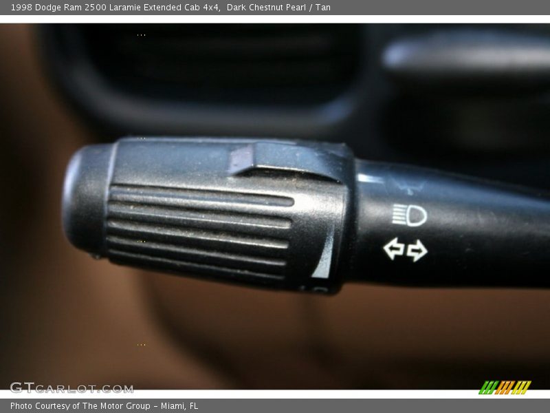 Dark Chestnut Pearl / Tan 1998 Dodge Ram 2500 Laramie Extended Cab 4x4