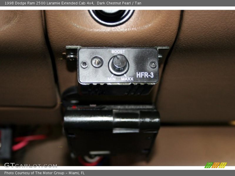 Dark Chestnut Pearl / Tan 1998 Dodge Ram 2500 Laramie Extended Cab 4x4