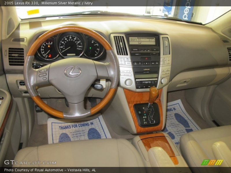 Millenium Silver Metallic / Ivory 2005 Lexus RX 330
