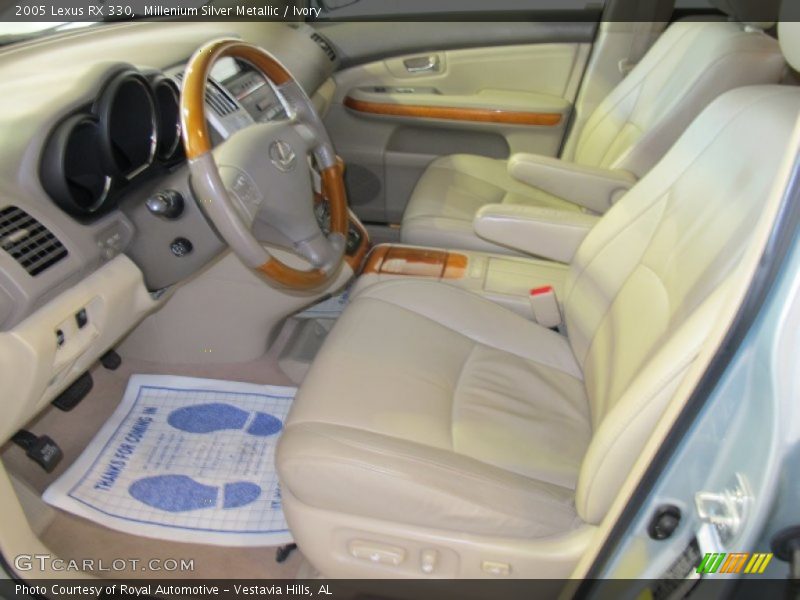 Millenium Silver Metallic / Ivory 2005 Lexus RX 330