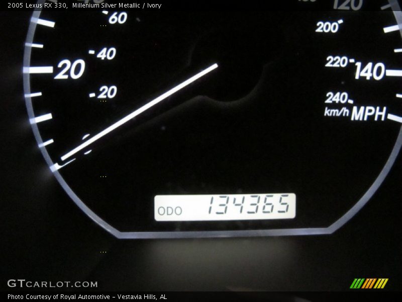 Millenium Silver Metallic / Ivory 2005 Lexus RX 330