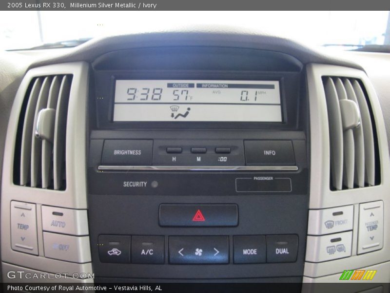 Millenium Silver Metallic / Ivory 2005 Lexus RX 330