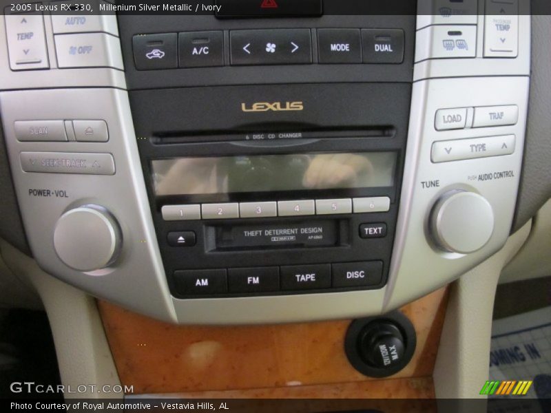 Millenium Silver Metallic / Ivory 2005 Lexus RX 330