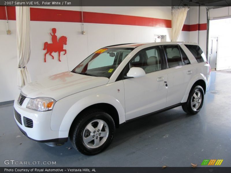 Polar White / Tan 2007 Saturn VUE V6