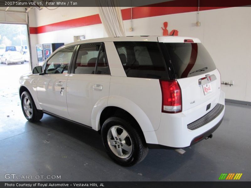 Polar White / Tan 2007 Saturn VUE V6