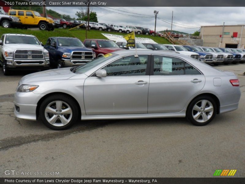 Classic Silver Metallic / Ash Gray 2010 Toyota Camry SE