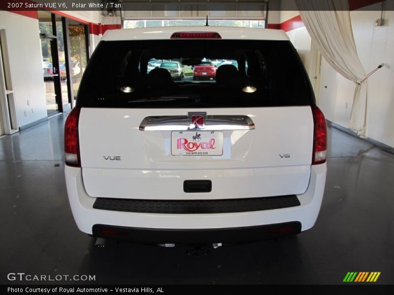 Polar White / Tan 2007 Saturn VUE V6