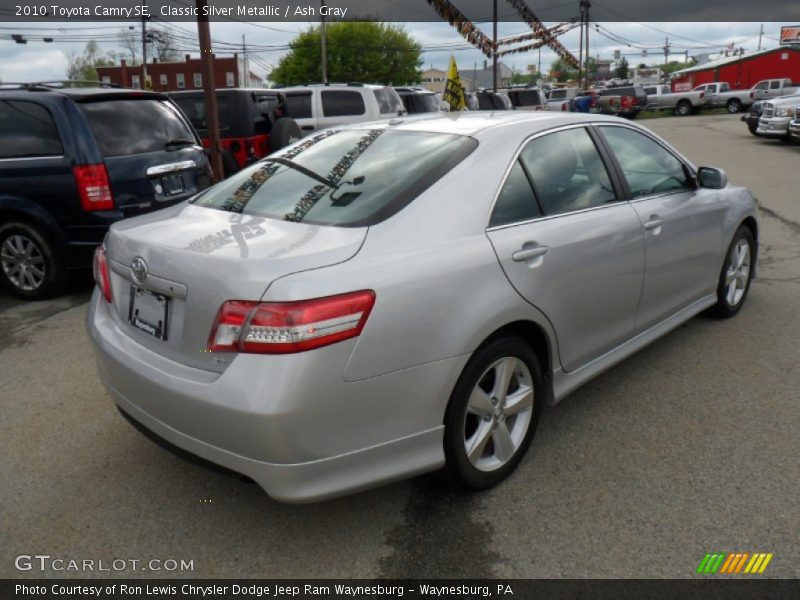 Classic Silver Metallic / Ash Gray 2010 Toyota Camry SE