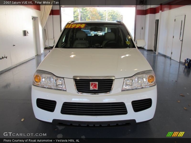 Polar White / Tan 2007 Saturn VUE V6