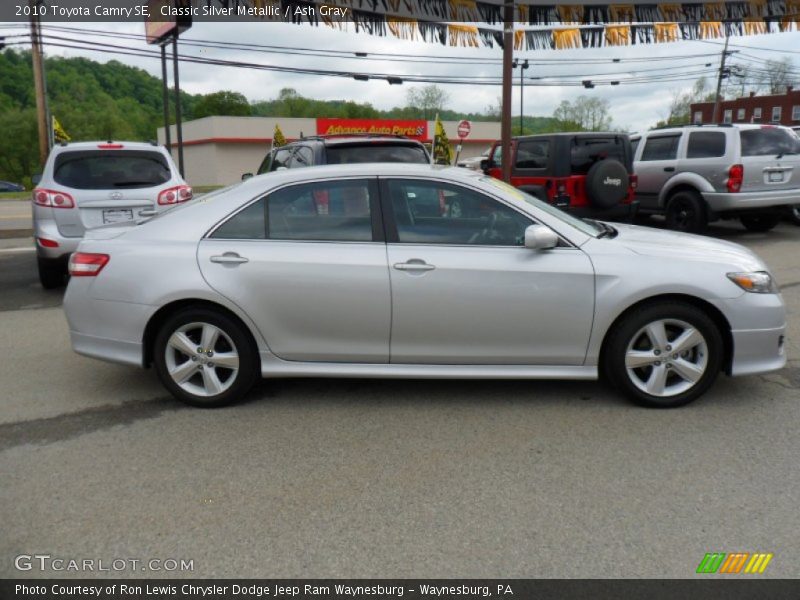 Classic Silver Metallic / Ash Gray 2010 Toyota Camry SE