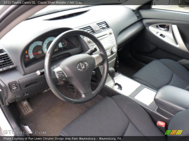 Classic Silver Metallic / Ash Gray 2010 Toyota Camry SE