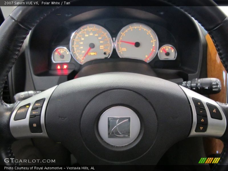 Polar White / Tan 2007 Saturn VUE V6