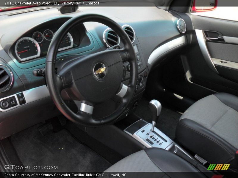 Charcoal Interior - 2011 Aveo Aveo5 LT 
