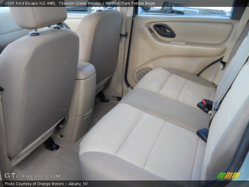 Titanium Green Metallic / Medium/Dark Pebble Beige 2005 Ford Escape XLS 4WD