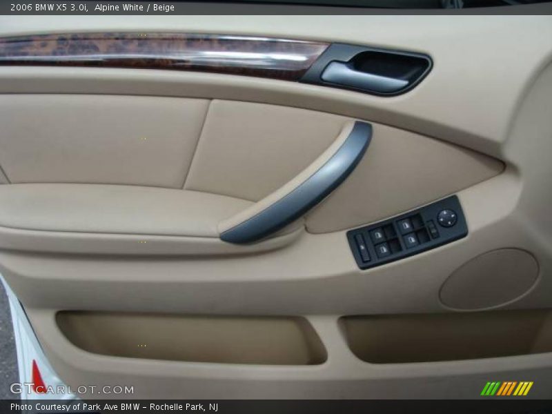 Alpine White / Beige 2006 BMW X5 3.0i