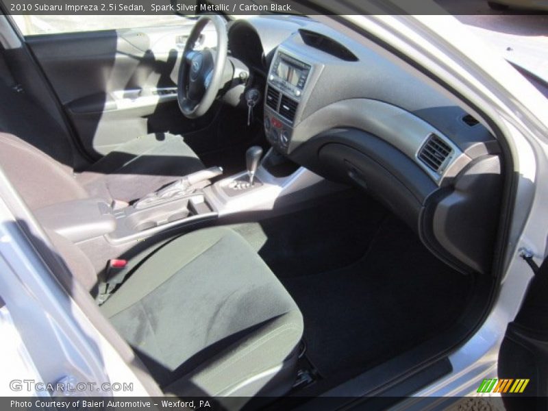 Spark Silver Metallic / Carbon Black 2010 Subaru Impreza 2.5i Sedan