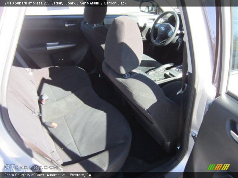 Spark Silver Metallic / Carbon Black 2010 Subaru Impreza 2.5i Sedan