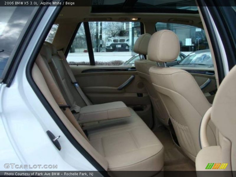 Alpine White / Beige 2006 BMW X5 3.0i