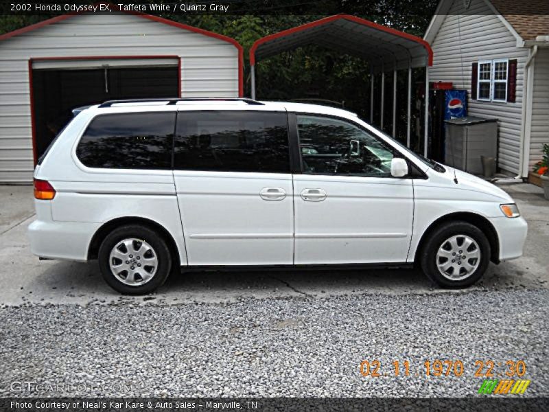 Taffeta White / Quartz Gray 2002 Honda Odyssey EX