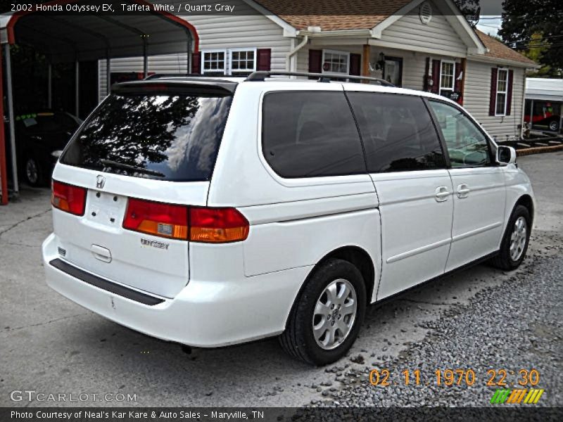 Taffeta White / Quartz Gray 2002 Honda Odyssey EX