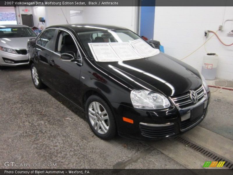 Black / Anthracite 2007 Volkswagen Jetta Wolfsburg Edition Sedan