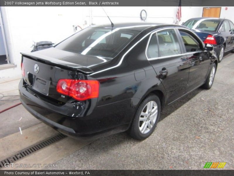 Black / Anthracite 2007 Volkswagen Jetta Wolfsburg Edition Sedan