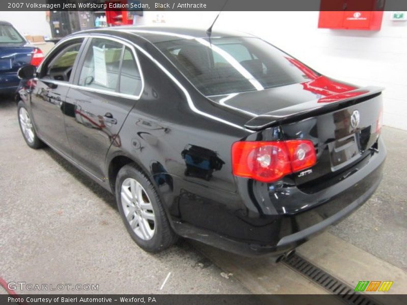 Black / Anthracite 2007 Volkswagen Jetta Wolfsburg Edition Sedan