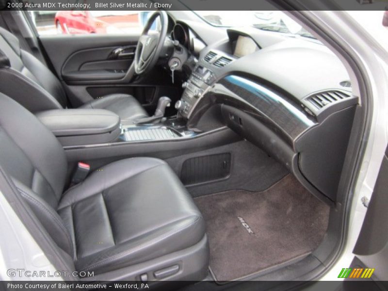Billet Silver Metallic / Ebony 2008 Acura MDX Technology