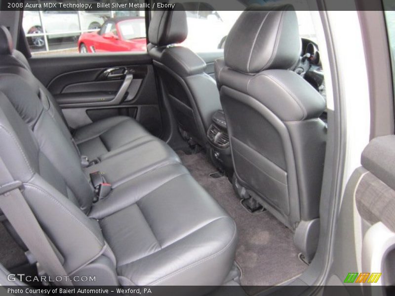 Billet Silver Metallic / Ebony 2008 Acura MDX Technology