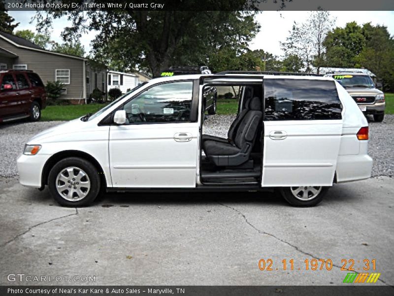 Taffeta White / Quartz Gray 2002 Honda Odyssey EX