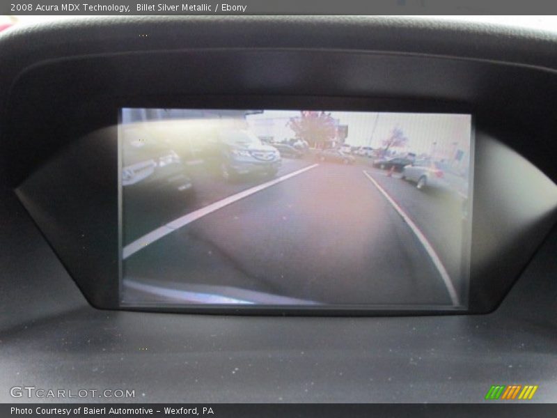 Billet Silver Metallic / Ebony 2008 Acura MDX Technology