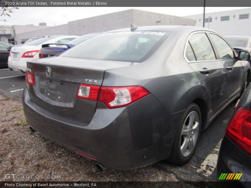 Polished Metal Metallic / Ebony 2010 Acura TSX Sedan