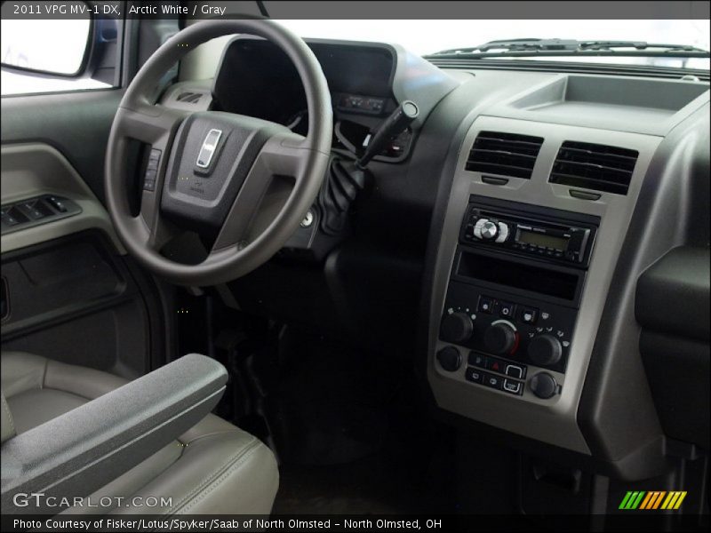 Dashboard of 2011 MV-1 DX